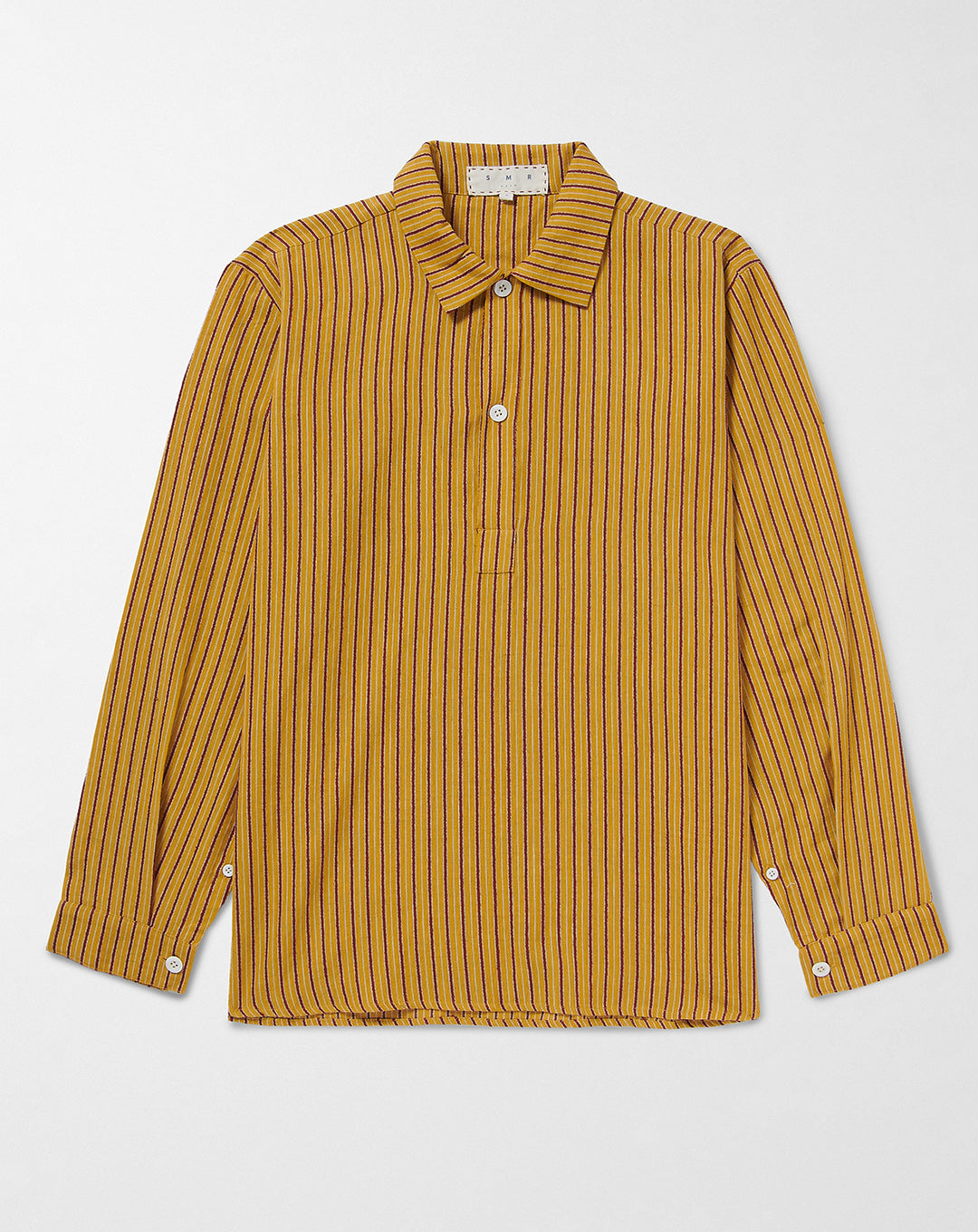 Ornos Relaxed Fit Shirt in Yellow and Red