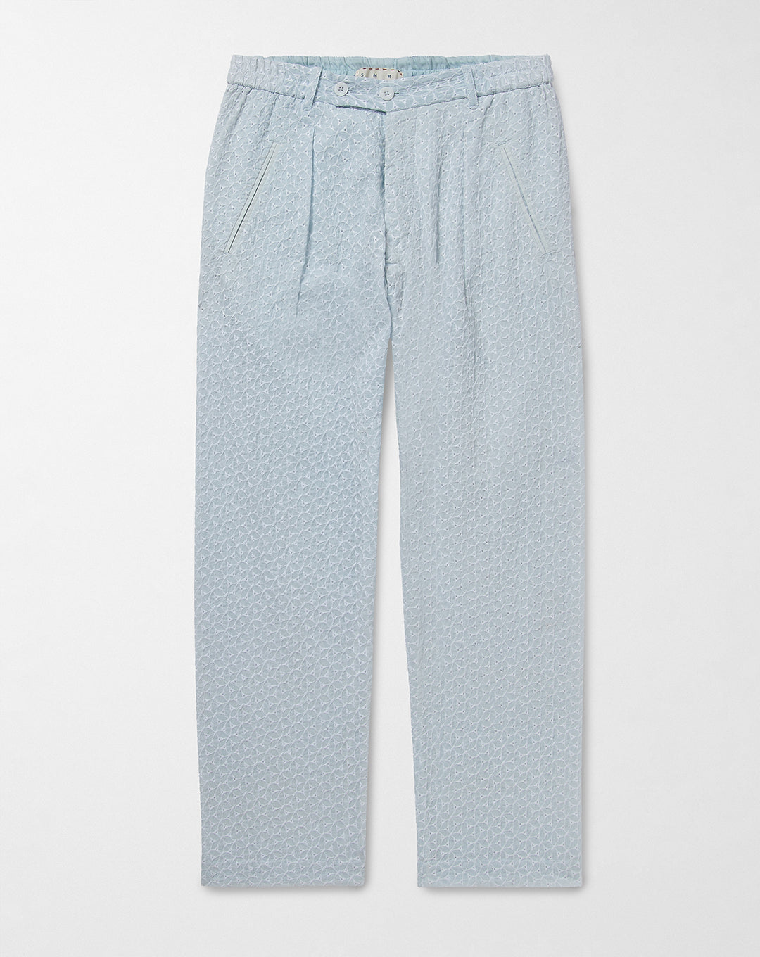 Blue Griffon flat-front linen trousers | Orlebar Brown | MATCHES UK
